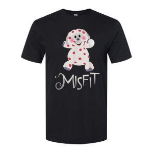 Mis Fit Spotted Elephant Ru Dolph Red Retro Nosed Christmas Softstyle CVC T-Shirt