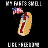 My Farts Smell Like Freedom Funny Patriotic Long Sleeve Shirt