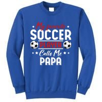 My Favorite Soccer Player Calls Me Papa Soccer Family Gift Sweatshirt