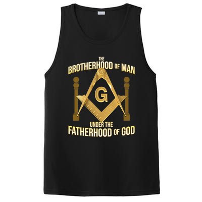 Masonic Fatherhood Square & Compass Freemason PosiCharge Competitor Tank