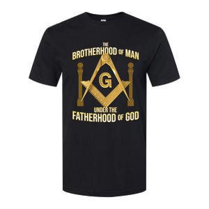 Masonic Fatherhood Square & Compass Freemason Softstyle® CVC T-Shirt