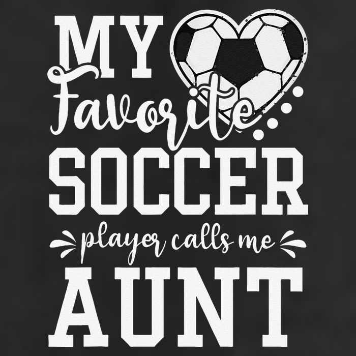 My Favorite Soccer Player Calls Me Aunt Soccer Lover 15oz Campfire Ceramic Mug