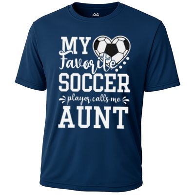 My Favorite Soccer Player Calls Me Aunt Soccer Lover Performance Shirt