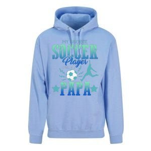 My Favorite Soccer Calls Me Papa Field Player Family Cheer Unisex Surf Hoodie