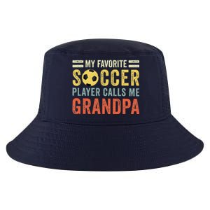 My Favorite Soccer Player Calls Me Grandpa Soccer Cool Comfort Performance Bucket Hat