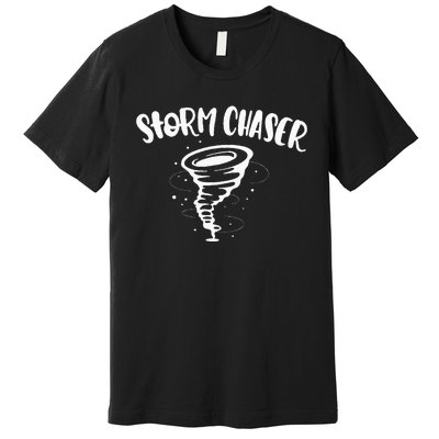 Matching Family Storm Chasers Tiny Tornado Big Tornado Premium T-Shirt