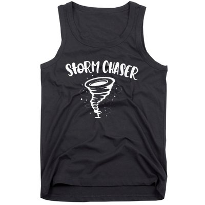 Matching Family Storm Chasers Tiny Tornado Big Tornado Tank Top