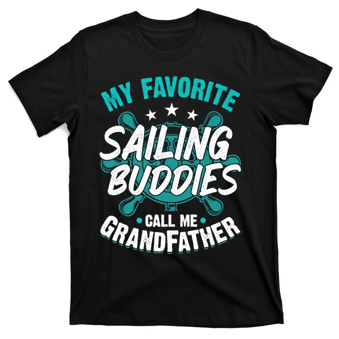 My Favorite Sailing Buddies Call Me Grandfather Premium T-Shirt