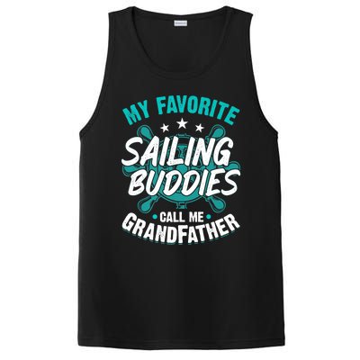 My Favorite Sailing Buddies Call Me Grandfather Premium PosiCharge Competitor Tank