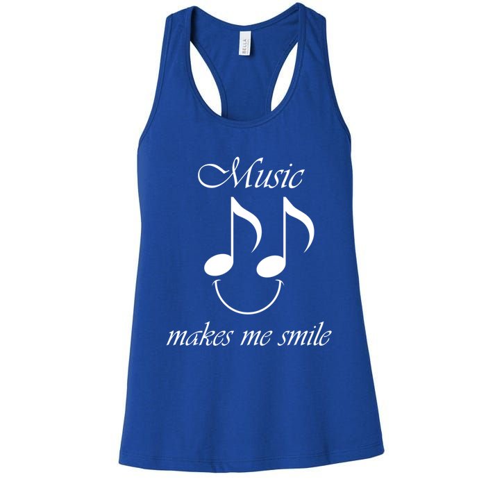 Music Funny Saying Singer Music Teacher Great Gift Women's Racerback Tank