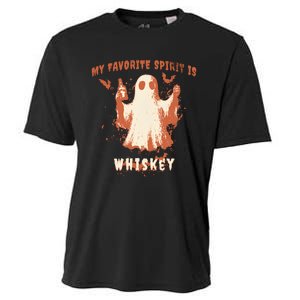 My Favorite Spirit Is Whiskey Halloween Cooling Performance Crew T-Shirt