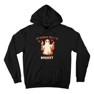 My Favorite Spirit Is Whiskey Halloween Hoodie