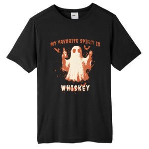 My Favorite Spirit Is Whiskey Halloween Tall Fusion ChromaSoft Performance T-Shirt