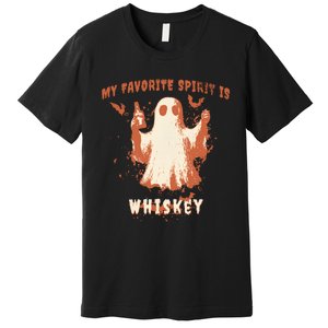 My Favorite Spirit Is Whiskey Halloween Premium T-Shirt