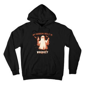 My Favorite Spirit Is Whiskey Halloween Tall Hoodie