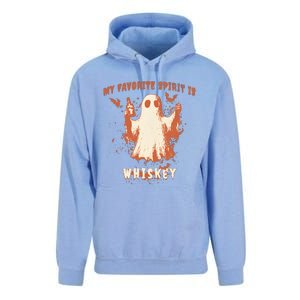 My Favorite Spirit Is Whiskey Halloween Unisex Surf Hoodie