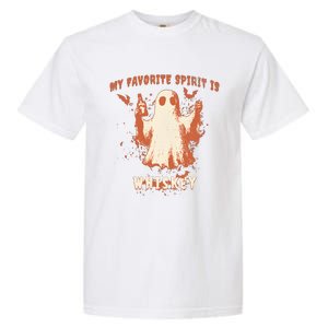 My Favorite Spirit Is Whiskey Halloween Garment-Dyed Heavyweight T-Shirt