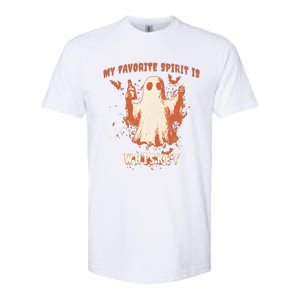 My Favorite Spirit Is Whiskey Halloween Softstyle CVC T-Shirt