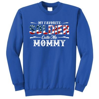 My Favorite Soldier Calls Me Mommy Gift Fathers Day Gift Sweatshirt