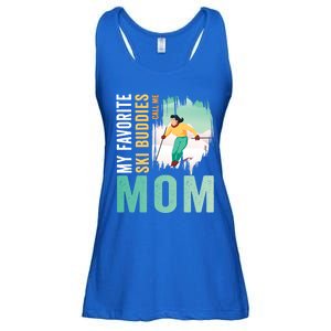 My Favorite Ski Buddies Call Me Mom Skiing For Ski Lovers Gift Ladies Essential Flowy Tank