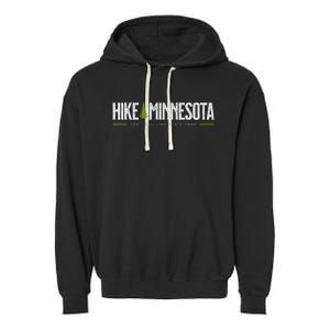 Minnesota Fort Snelling State Park Hike Tree Retro Graphic Garment-Dyed Fleece Hoodie