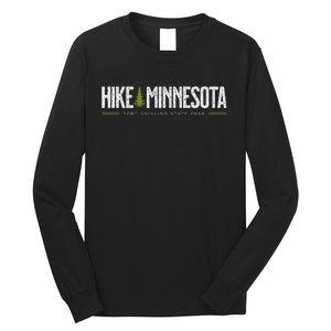 Minnesota Fort Snelling State Park Hike Tree Retro Graphic Long Sleeve Shirt