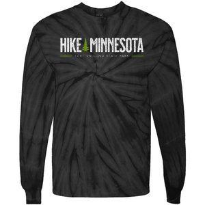 Minnesota Fort Snelling State Park Hike Tree Retro Graphic Tie-Dye Long Sleeve Shirt