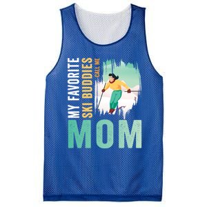 My Favorite Ski Buddies Call Me Mom Skiing For Ski Lovers Gift Mesh Reversible Basketball Jersey Tank