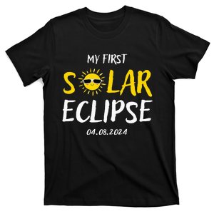 My First Total Solar Eclipse April 8th Eclipse T-Shirt