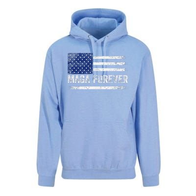 Maga Forever Trump 47 Outfit America Flag Maga Forever Unisex Surf Hoodie