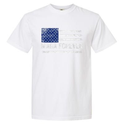 Maga Forever Trump 47 Outfit America Flag Maga Forever Garment-Dyed Heavyweight T-Shirt