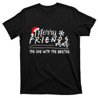 Merry Friendsmas The One With The Besties Christmas Friends T-Shirt