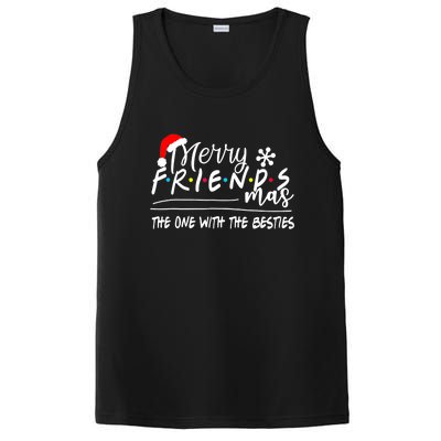 Merry Friendsmas The One With The Besties Christmas Friends PosiCharge Competitor Tank