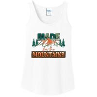 Made For The Mountains Hiking Gift Ladies Essential Tank