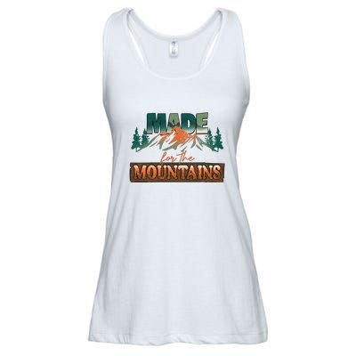 Made For The Mountains Hiking Gift Ladies Essential Flowy Tank