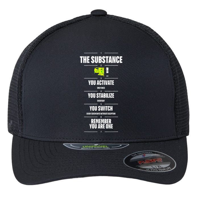 Meaning Funny The Substance Basic Flexfit Unipanel Trucker Cap