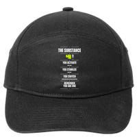 Meaning Funny The Substance Basic 7-Panel Snapback Hat
