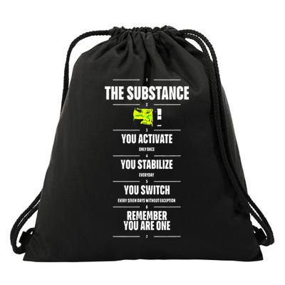 Meaning Funny The Substance Basic Drawstring Bag