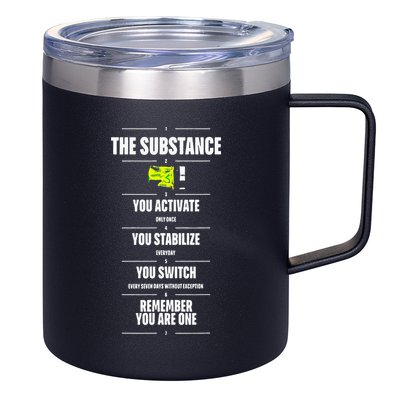 Meaning Funny The Substance Basic 12oz Stainless Steel Coffee Mug