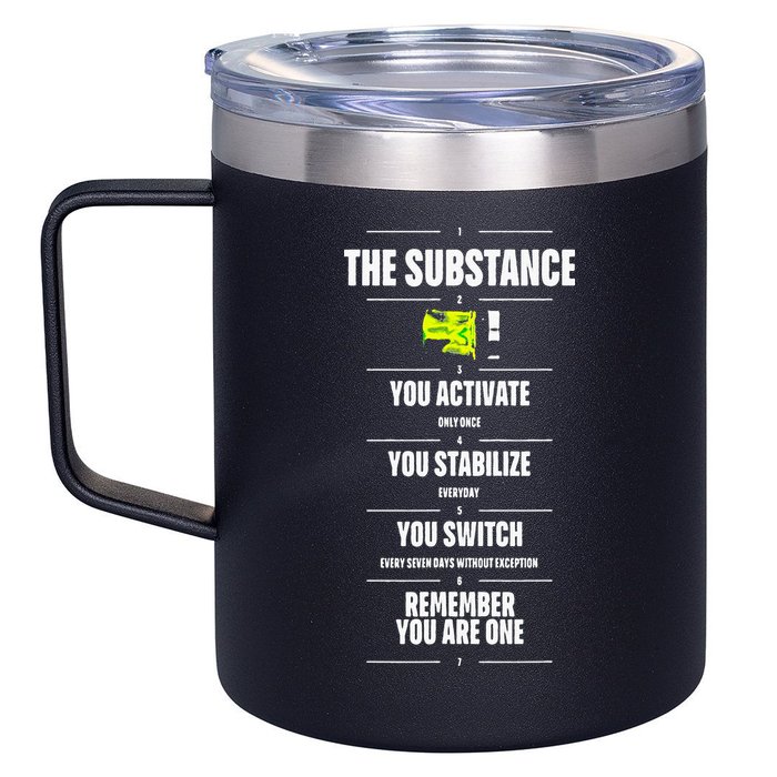 Meaning Funny The Substance Basic 12oz Stainless Steel Coffee Mug
