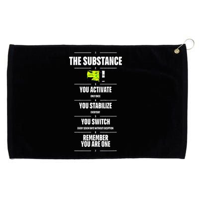 Meaning Funny The Substance Basic Grommeted Golf Towel