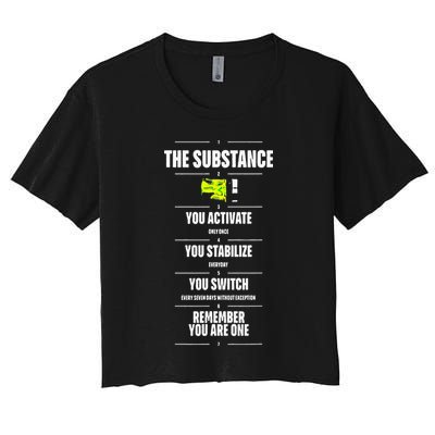 Meaning Funny The Substance Basic Crop Top
