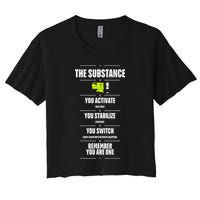 Meaning Funny The Substance Basic Crop Top