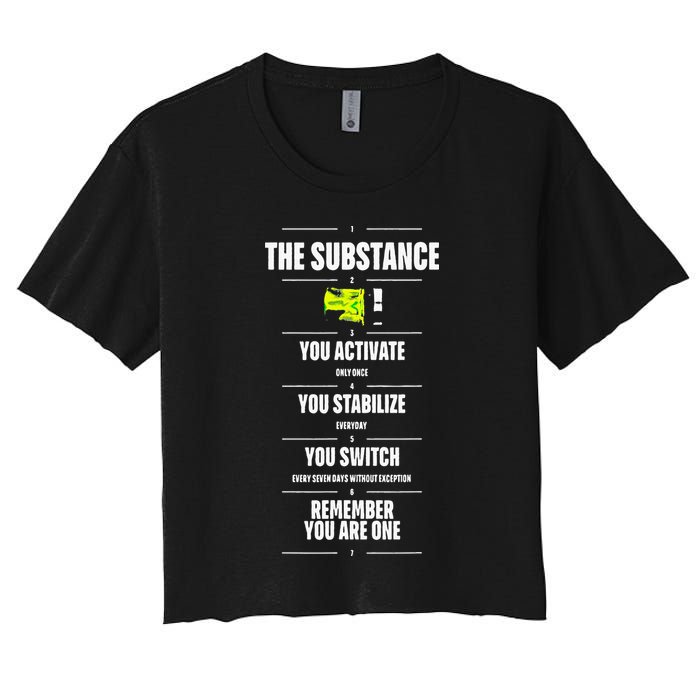 Meaning Funny The Substance Basic Crop Top