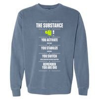 Meaning Funny The Substance Basic Garment-Dyed Sweatshirt