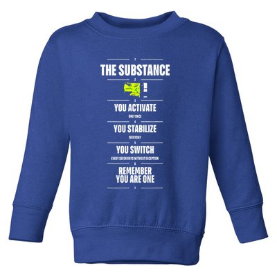 Meaning Funny The Substance Basic Toddler Sweatshirt