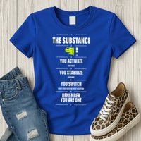 Meaning Funny The Substance Basic Womens T-Shirt