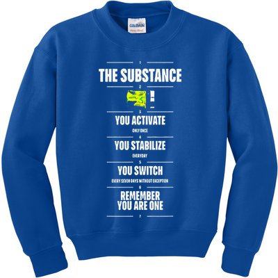 Meaning Funny The Substance Basic Kids Sweatshirt