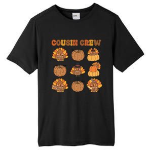 Matching Family Thanksgiving Cousin Crew Retro Matching Gift Tall Fusion ChromaSoft Performance T-Shirt