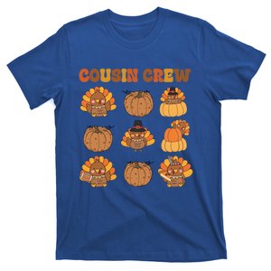 Matching Family Thanksgiving Cousin Crew Retro Matching Gift T-Shirt